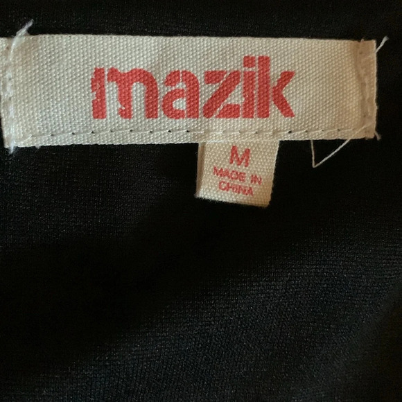 Mazik FLORAL  DRESS size medium sheer midi  ruffle sleeves - Picture 8 of 8